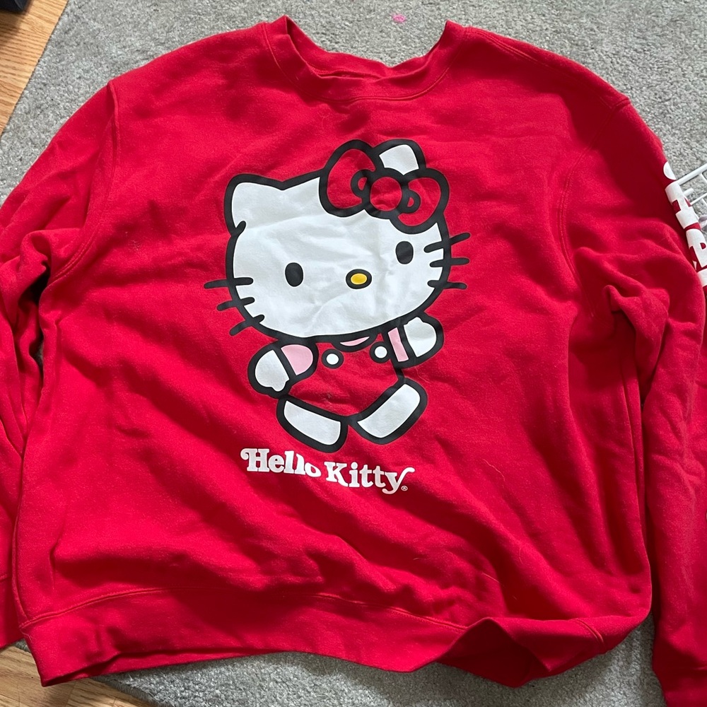Hello Kitty crew neck sweatshirt
